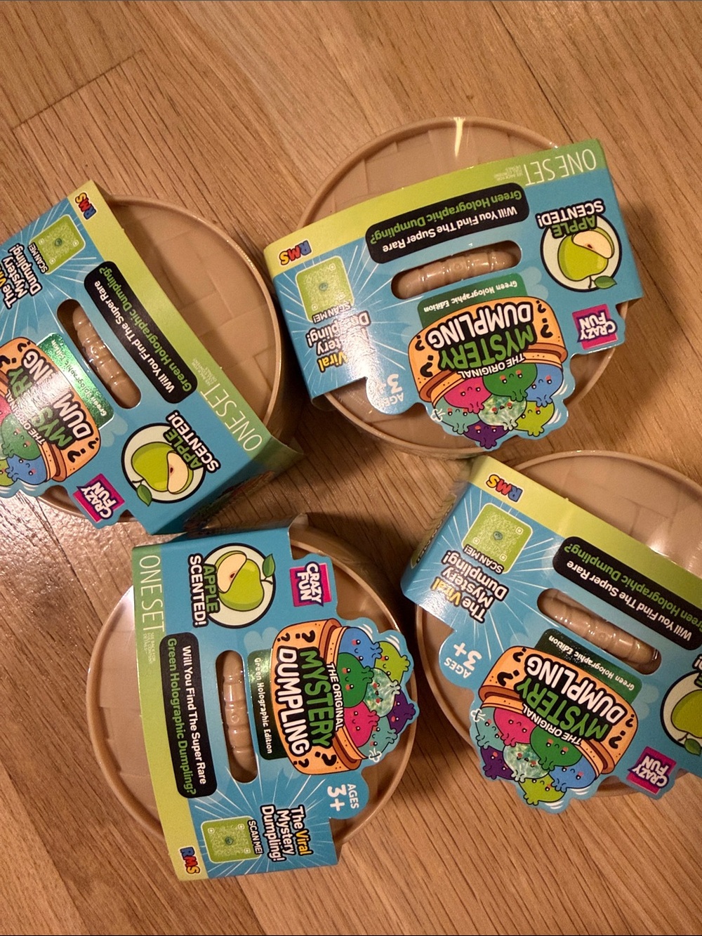 4 The VIRAL RMS Mystery Dumpling Apple Scented Green Holographic Edition